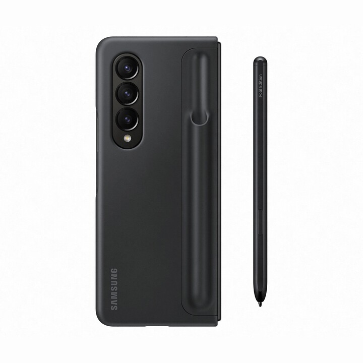 Samsung Standing Cover with Pen Black, for Samsung Galaxy Z Fold4, EF-OF93PCBEGWW