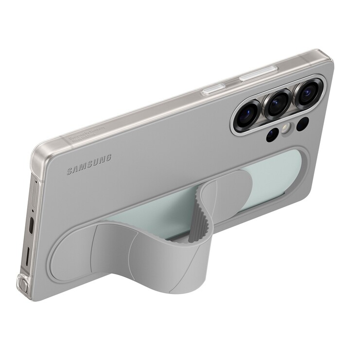 Samsung Standing Grip Case Grau, für Galaxy S25 Ultra, EF-GS938CJEGWW