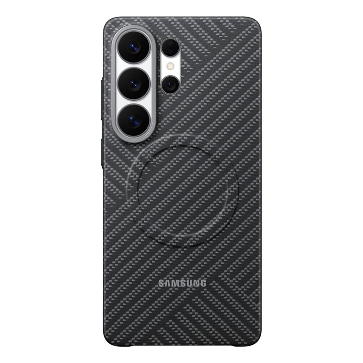 Samsung Funda con imán de carbono Dark Gray, para Samsung Galaxy S26 Ultra, EF-KS948SS