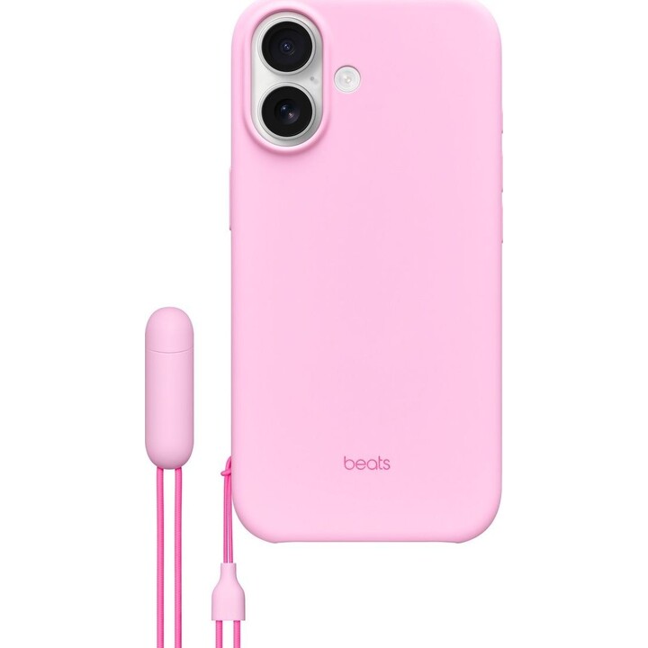 Beats Coque pour iPhone 17 avec MagSafe et contrôle de l’appareil photo — Rose poudré