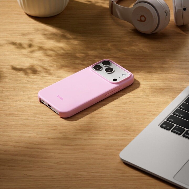 Beats coque pour iPhone 17 Pro avec MagSafe et contrôle de l’appareil photo – rose galet