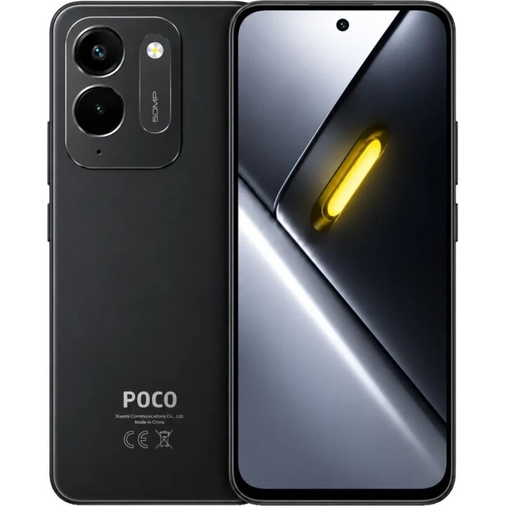 Xiaomi Poco C95 Pro, 6 GB, 128 GB, 6,9 HD+, 7.500 mAh, Schwarz