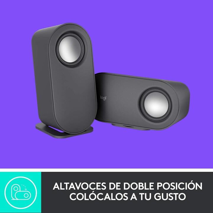 Système d'enceintes Logitech Z-407 Bluetooth 2.1 avec caisson de basses et fonctionnement sans fil