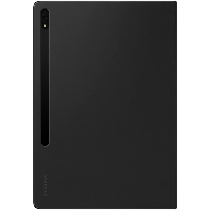 Capa preta Samsung Note View para Galaxy Tab S7 Plus/Tab S7 FE/Tab S8 Plus