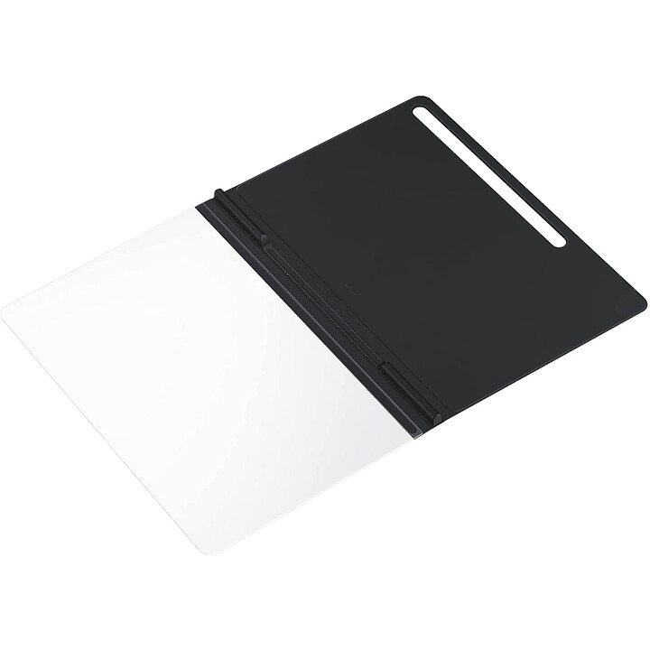Funda Samsung Note View Cover negra para Galaxy Tab S7 Plus/Tab S7 FE/Tab S8 Plus