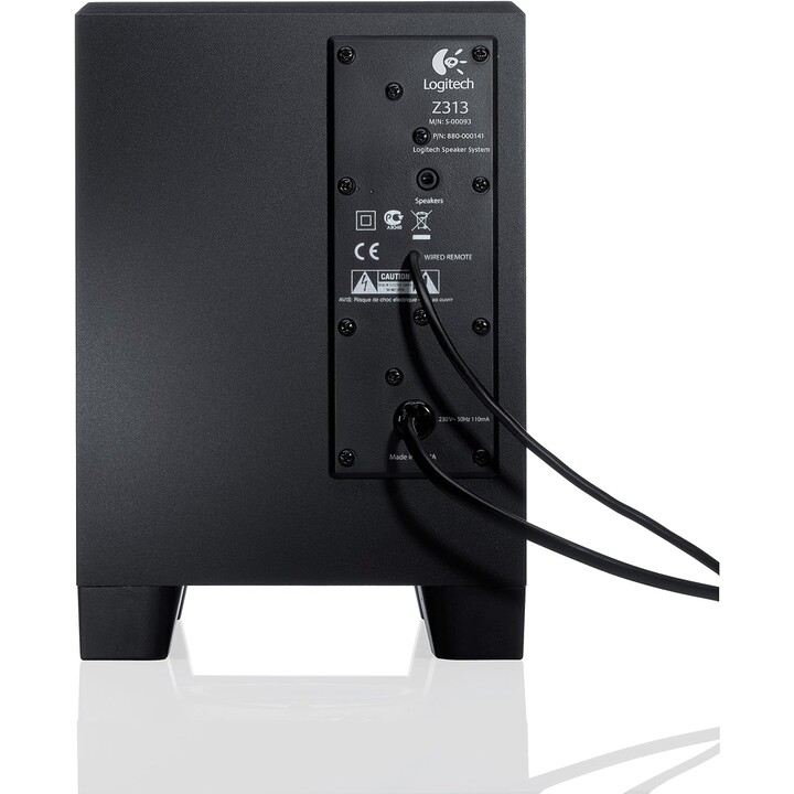 Diffusori Logitech Z-313 2.1 Nero