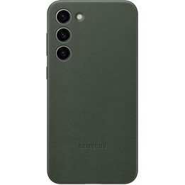 SAMSUNG Galaxy S23 Leather Case capa de couro verde