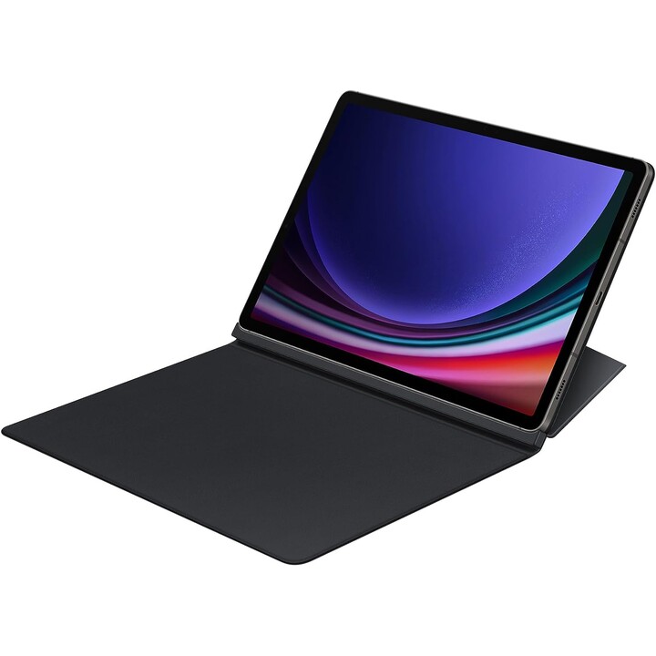 Samsung Smart Book Cover, étui noir de style livre avec support pour Galaxy Tab S9