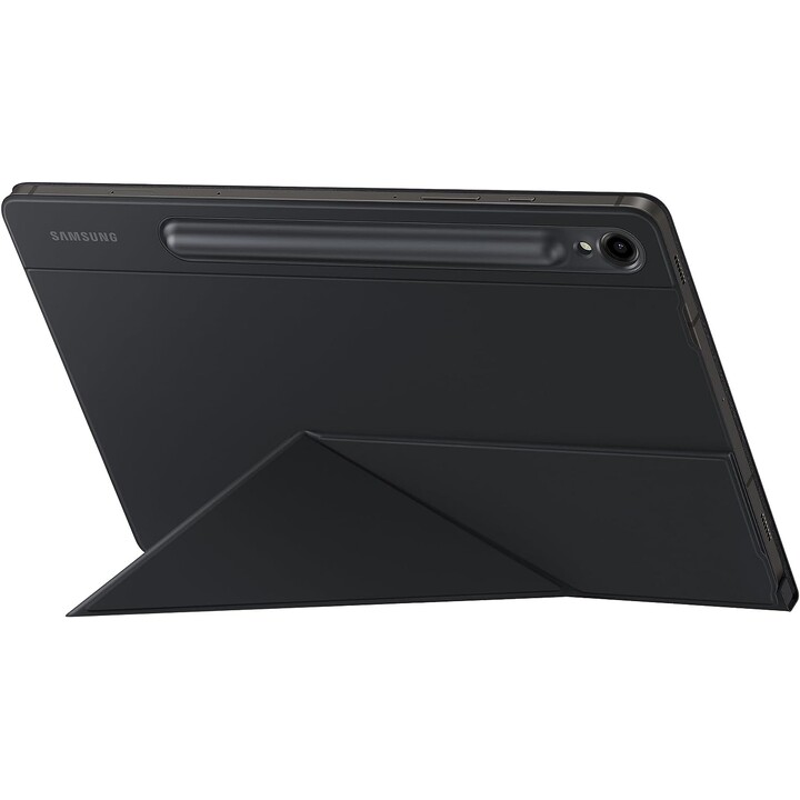 Samsung Smart Book Cover, étui noir de style livre avec support pour Galaxy Tab S9