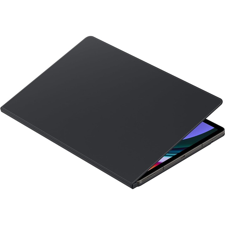Funda Samsung Smart Book, funda estilo libro negra para Galaxy Tab S9+/S9 FE+