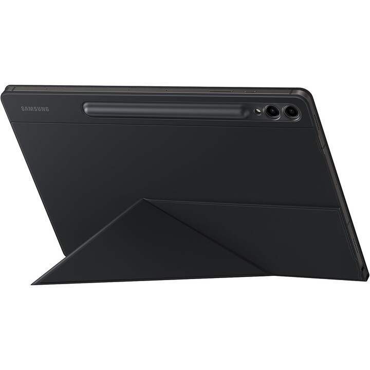 Samsung Smart Book Cover, schwarze Hülle im Book-Style für Galaxy Tab S9+/S9 FE+