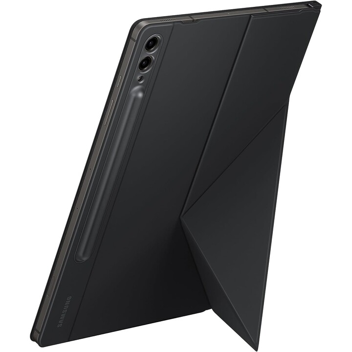 Samsung Smart Book Cover, schwarze Hülle im Book-Style für Galaxy Tab S9+/S9 FE+