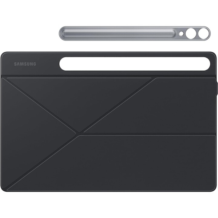 Samsung Smart Book Cover, custodia nera stile libro per Galaxy Tab S9+/S9 FE+