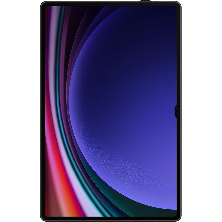 Capa Samsung Ultra Smart Book, capa estilo livro preta com suporte para Galaxy Tab S9 Ultra