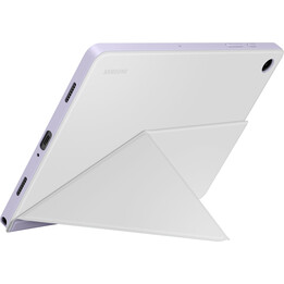 Capa de livro Samsung estilo livro branco para Samsung Galaxy Tab A9