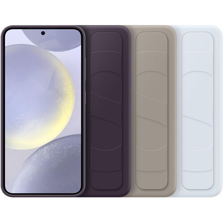 Samsung EF-GS921 Standing Grip Case capa para Galaxy S24 violeta