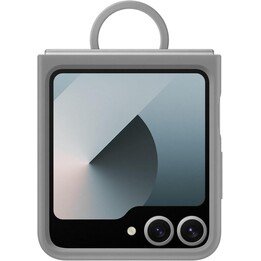 Coque en silicone Samsung F741 Z Flip 6 Gris EF-ZF741TJE