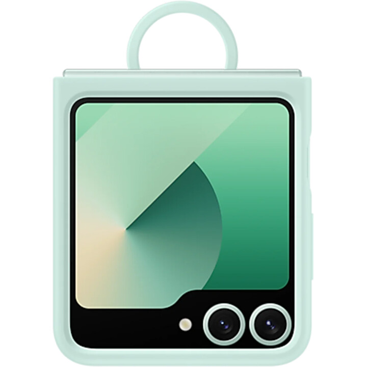 Capa de silicone Samsung F741 Z Flip 6 menta EF-ZF741YME