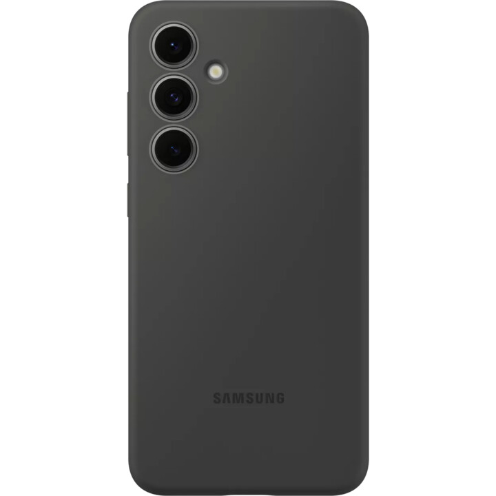 Samsung Silikonhülle für S24 FE Schwarz