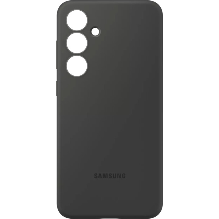 Samsung Silikonhülle für S24 FE Schwarz