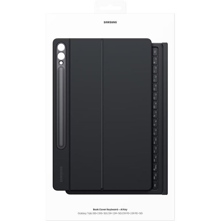 Keyboard case and book cover for Galaxy Tab S10+ AI Key