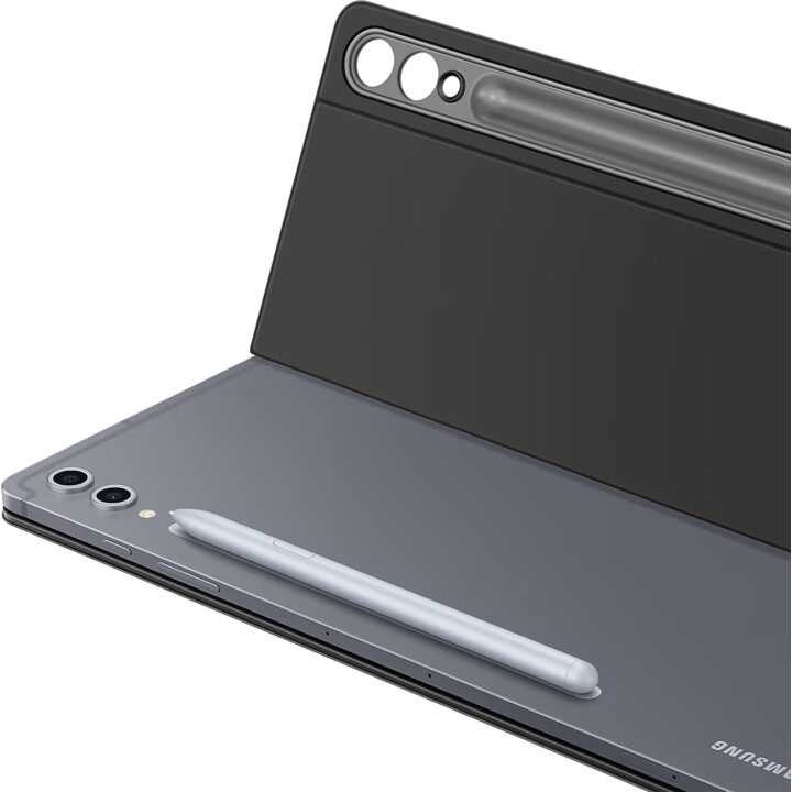 Custodia con tastiera per Samsung Galaxy Tab per S10+ / S10+ 5G / S9+ / S9+ 5G / S9FE+ / S9FE+, Nero