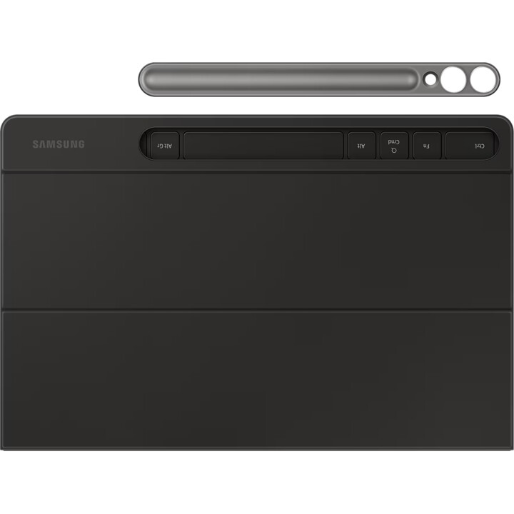 Tastaturhülle für Samsung Galaxy Tab für S10+ / S10+ 5G / S9+ / S9+ 5G / S9FE+ / S9FE+, Schwarz