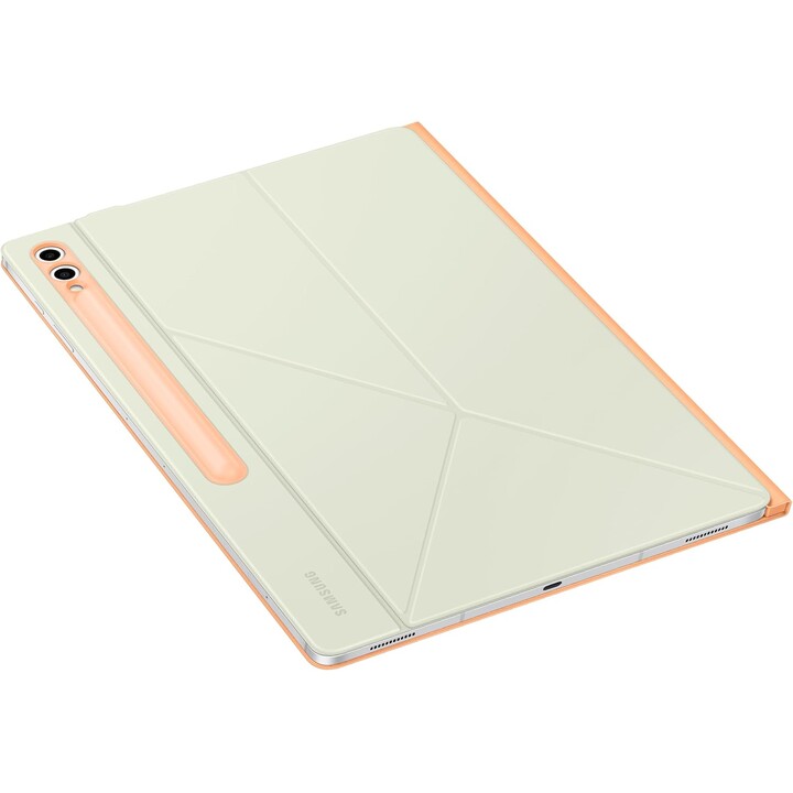 Custodia a libro intelligente Samsung SM-X910 Tab S9 Ultra / Tab S10 Ultra arancione EF-BX910PO
