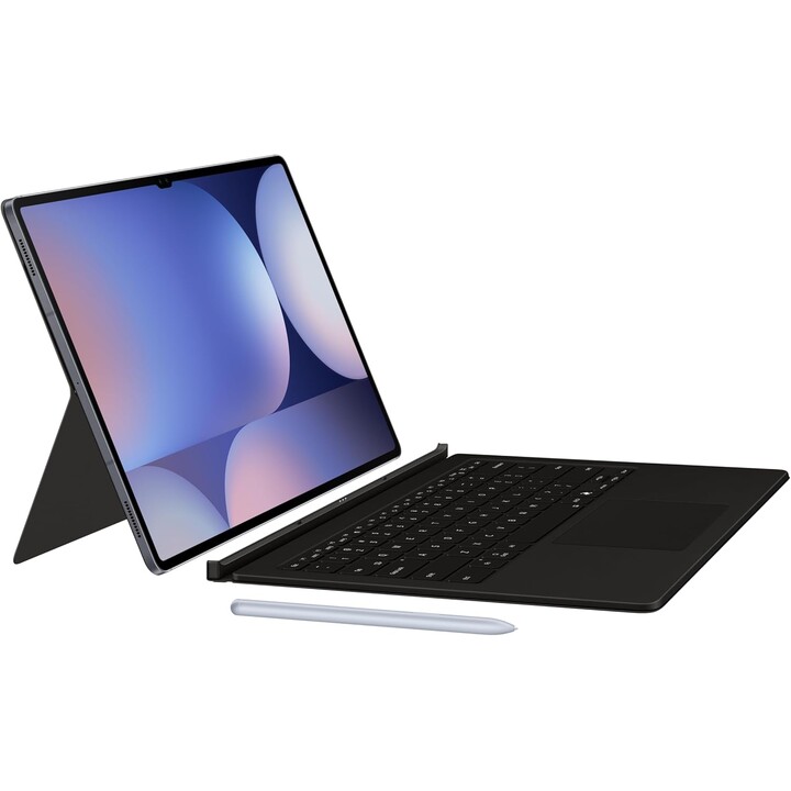 Clavier QWERTZ fin pour tablette Samsung SM-X910 Tab S9 Ultra Noir EF-DX910BB