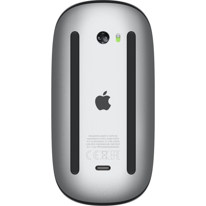 Apple Magic Mouse (USB‑C) - Superficie multi-touch nera