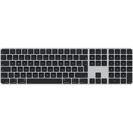 Apple Magic Keyboard con Touch ID y teclado numérico, alemán, teclas negras