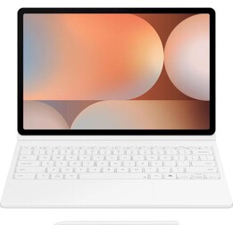 Book Cover Keyboard Samsung Galaxy Tab S9/S9 FE/S10 FE Touchpad Wireless White 10.9