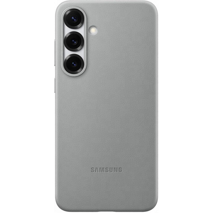 Samsung S936 S25+ Kindsuit Capa de couro vegano cinza EF-VS936PJE