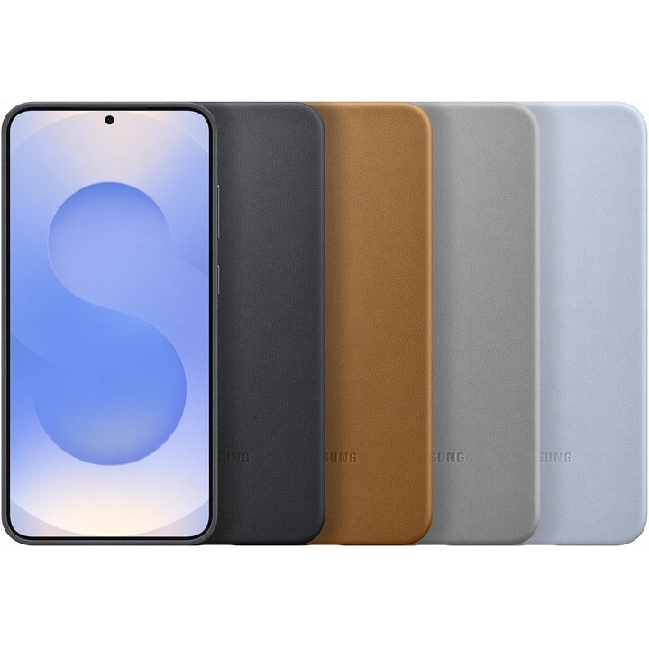 Samsung S936 S25+ Kindsuit Capa de couro vegano cinza EF-VS936PJE