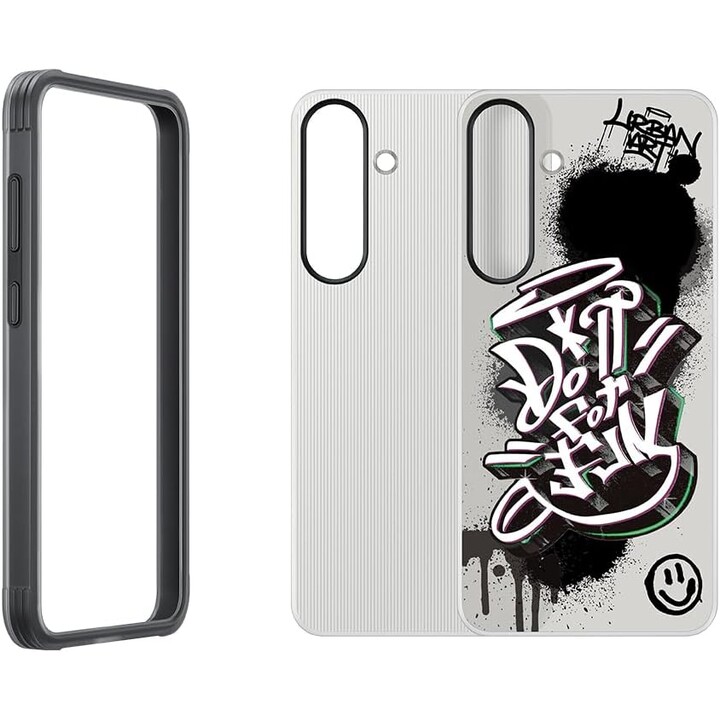 Samsung S25+ Flipsuit Rugged-Hülle schwarz