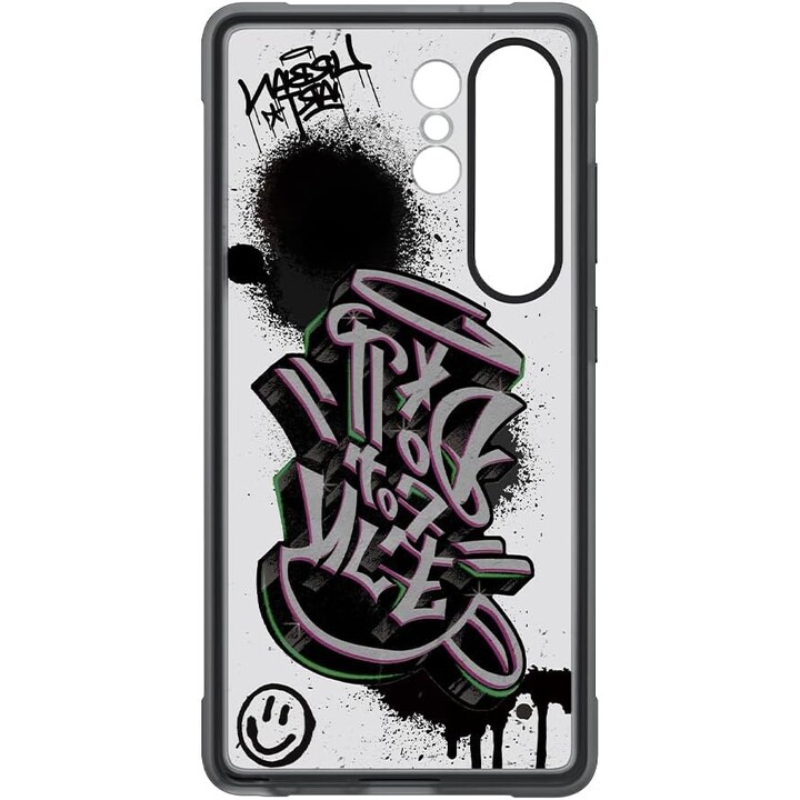 Samsung Galaxy S25 Ultra Capa Flipsuit reforçada preta
