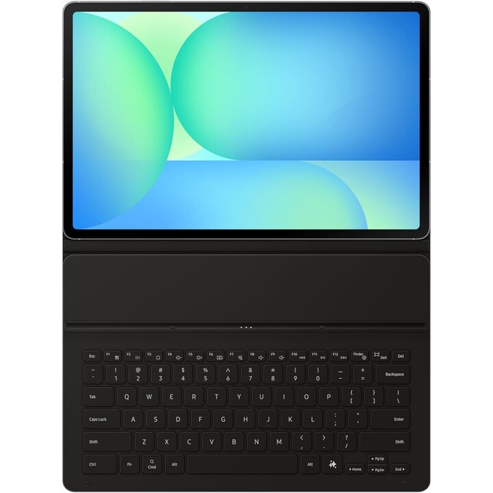 Samsung SM-X620,X625 Tab S10 FE+ QWERTZ (German) Book Cover Slim Keyboard Black EF-DX620BB