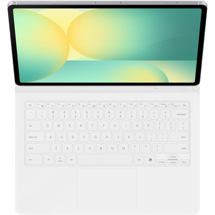 Clavier Qwertz (allemand) blanc pour tablette Samsung SM-X620 et X625 Tab S10 FE+ EF-DX625BW