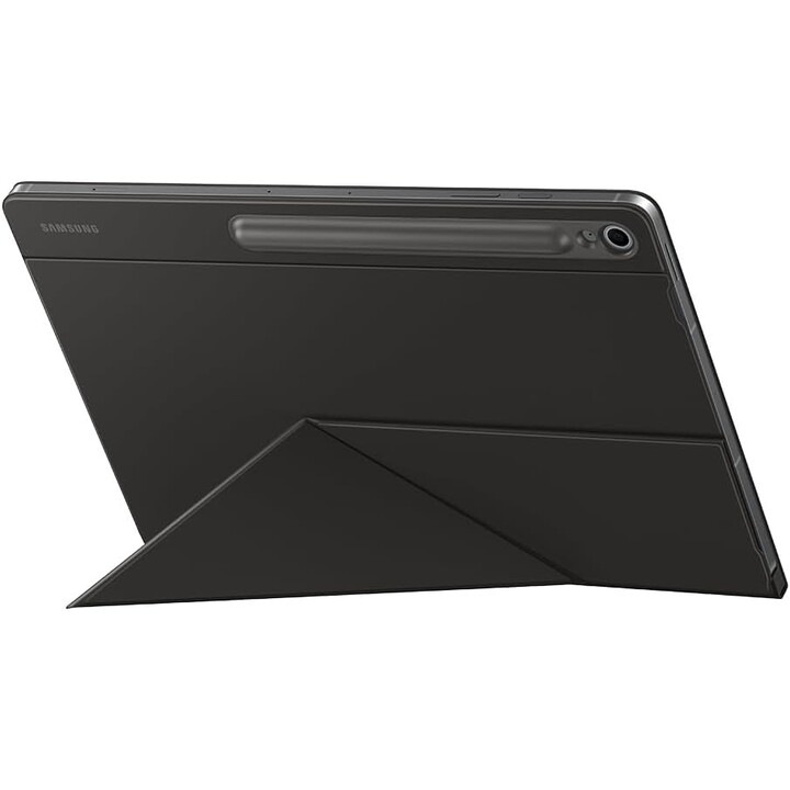 Custodia Smart Book Samsung per Galaxy Tab S10 FE+. Nera