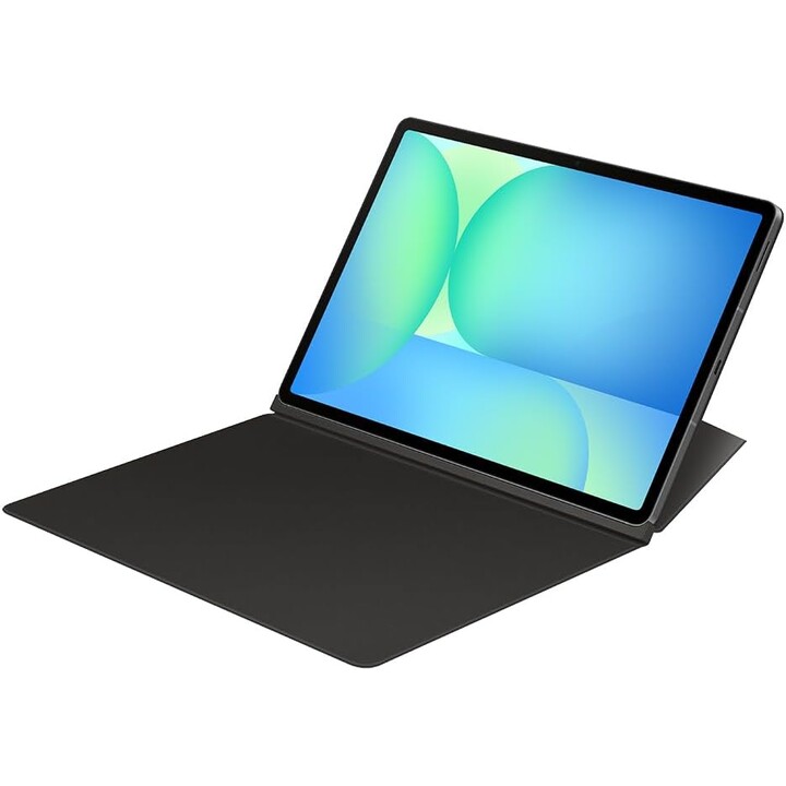 Custodia Smart Book Samsung per Galaxy Tab S10 FE+. Nera