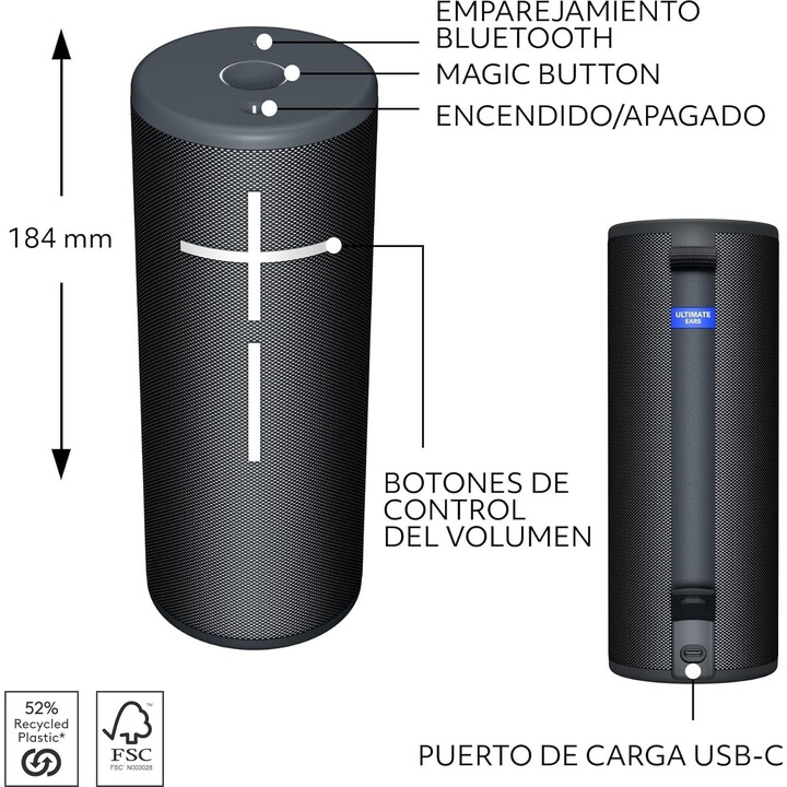 Ultimate Ears UE Boom 4 Active Black