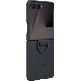 Schwarze Silikonhülle für Galaxy Z Flip7
