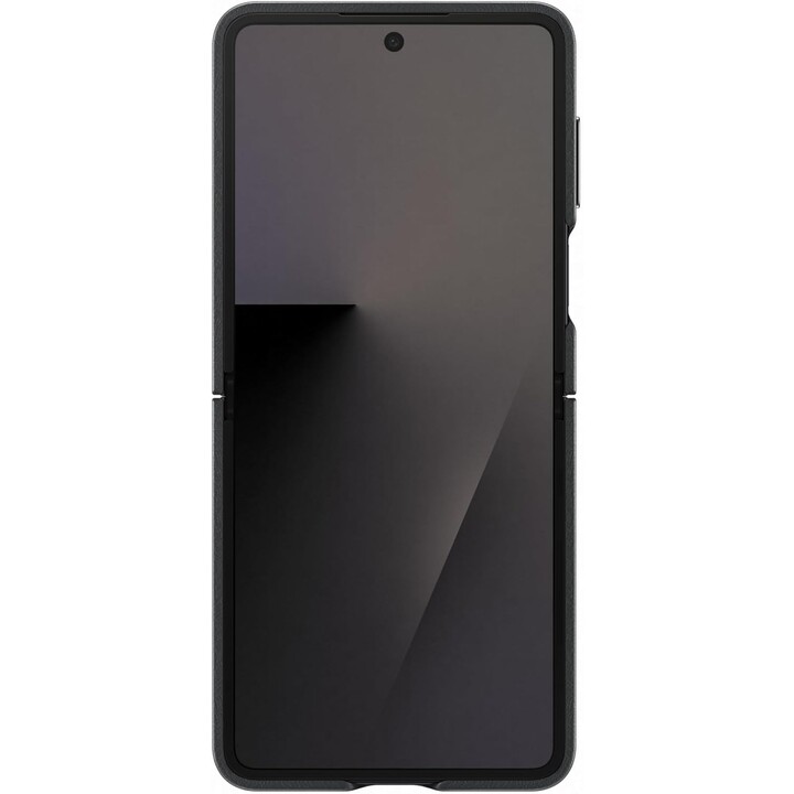 Custodia in pelle nera per Galaxy Z Flip7