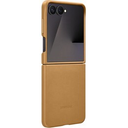 Samsung Kindsuit PU Leather Back Cover Brown for Samsung Galaxy Z Flip 7