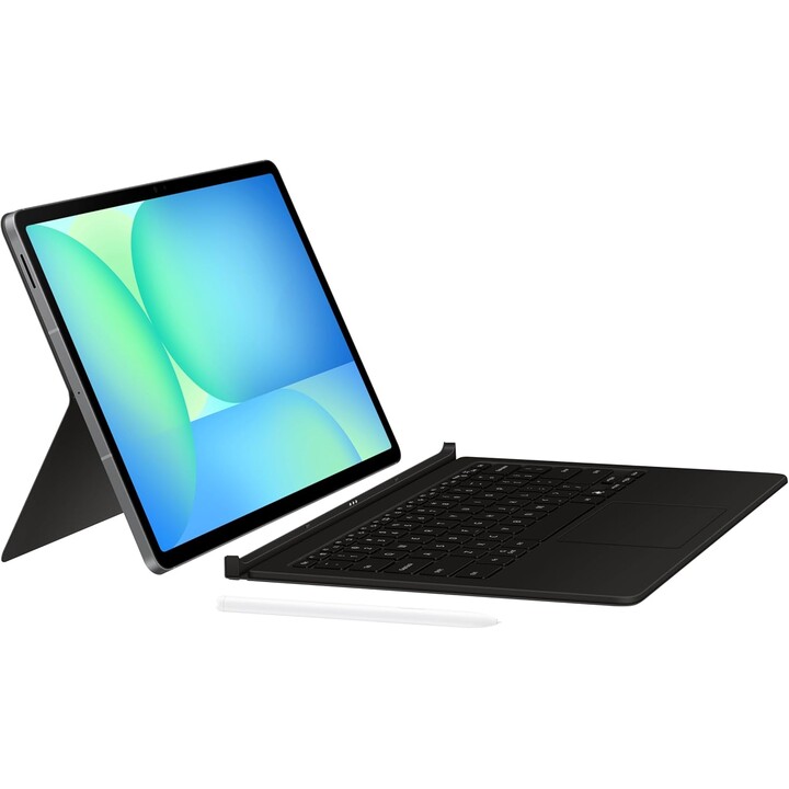 Samsung SM-X620,X625 Tab S10 FE+ QWERTZ Book Cover Keyboard Black EF-DX625BB