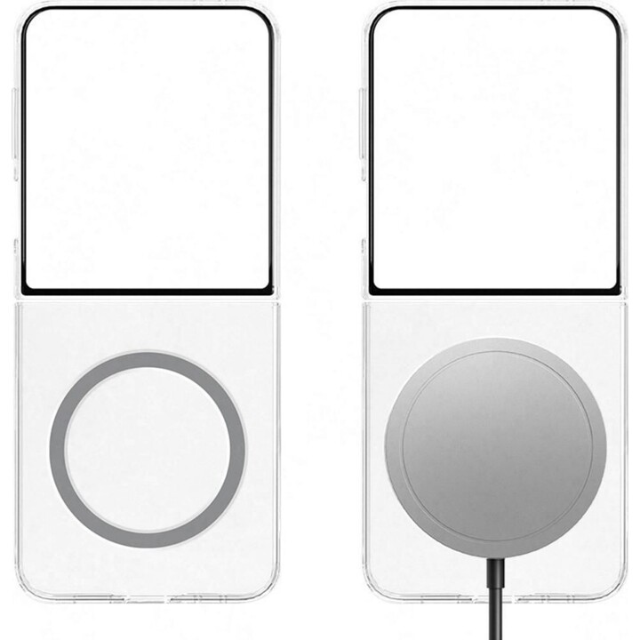 Samsung F766 Z Flip 7 Clear Magnet Case Transparent GP-FFF766YCAT