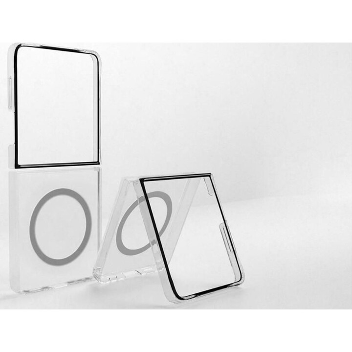 Custodia magnetica trasparente per Samsung F766 Z Flip 7 GP-FFF766YCAT