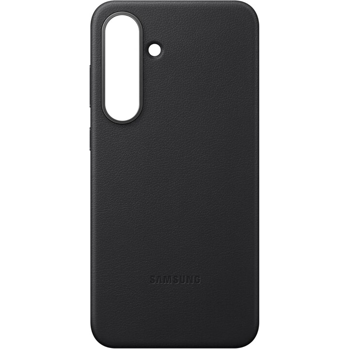 Kindsuit oficial Samsung Galaxy – capa de couro sintético para S25 FE, preta