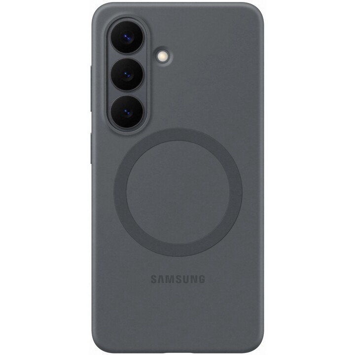 Coque Samsung Galaxy S26 Magnet Silicone Noir