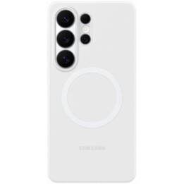 Funda Samsung Galaxy S26 Ultra Silicona Imán Qi2 Blanca